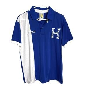 2014 Fifa World Cup Brazil‎ Polo Shirt Mens L Blue White Joma Honduras Soccer